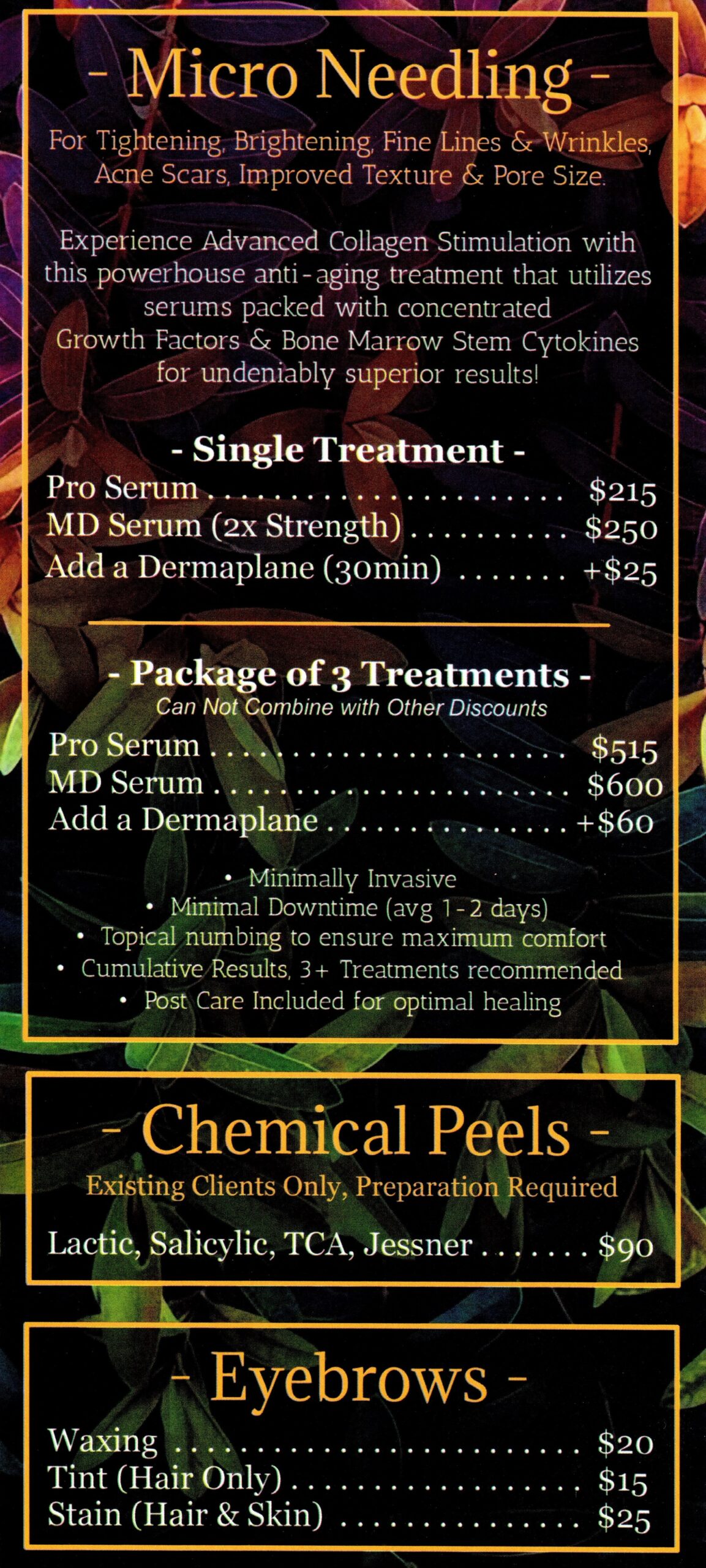 Menu Aug 2021